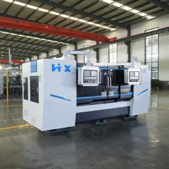 HX-70200-120 Dual-spindle CNC Lathe, Horizontal Flat Bed 4-axis Linkage Precision Machining Equipment