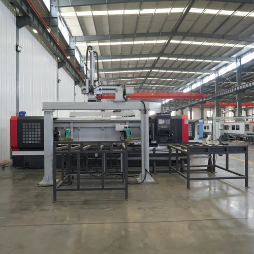 HX-70150-95 Dual-spindle CNC Lathe with Truss Manipulator, Fully Automatic Loading & Unloading Precision Machining Equipment