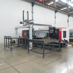 HX-70150-95 Dual-spindle CNC Lathe with Truss Manipulator, Fully Automatic Loading & Unloading Precision Machining Equipment