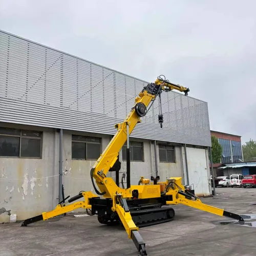 XZ05A 5 Ton Crawler Spider Crane, Heavy-duty Mini Hydraulic Lifter for Narrow Spaces