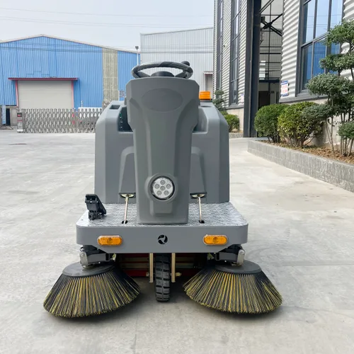 YJ-1280 Ride-on Floor Sweeper Maintenance-free Battery Street Cleaning Machine