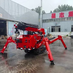 XZ03B 3 Ton Crawler Spider Crane, Compact Mini Hydraulic Crane for Narrow Construction Sites