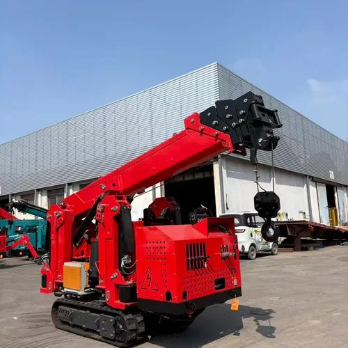 XZ03C 3 Ton Crawler Spider Crane Mini Hydraulic Hoist for Indoor & Outdoor Narrow Workspace