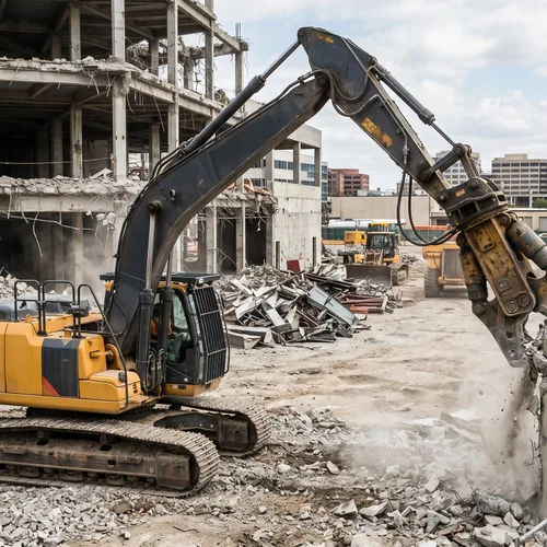 Demolition Excavator - Official Technical Overview & Datasheet