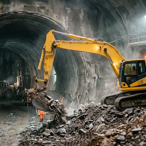 How to Operate a Crawler Excavator in Tunnel Engineering: A Technical Guide