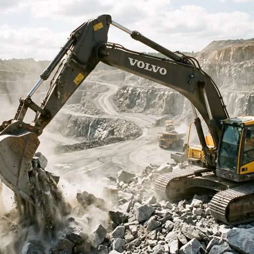 50 Ton Excavator for Sale | Heavy-Duty Crawler Excavator | 50T Hydraulic Excavator Exporter