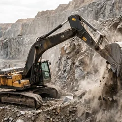 36 Ton Steel Track Excavator | Heavy Duty Crawler for Mining & Earthmoving