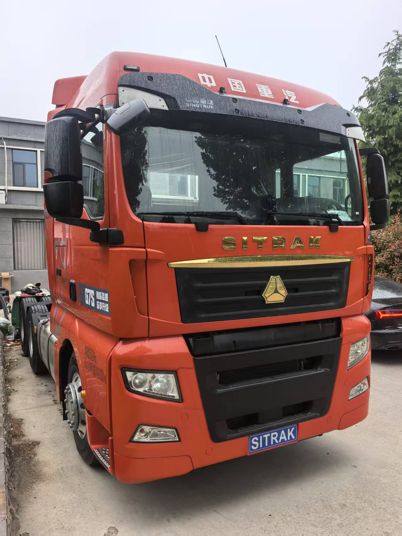 Brand New Stock Sitrak Tractor, Made Sep 2023, MC13-54 540HP, 16-Speed Sinotruk AMT with Hydraulic Retarder, Price 32000 USD