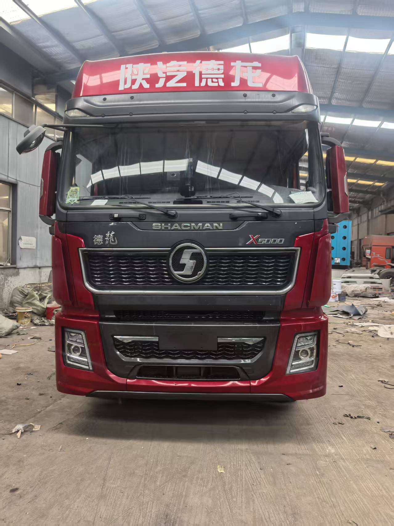 Used Shacman Delong X5000 Tractor Truck, 480HP Weichai 13L Engine, 12-Speed Fast Gearbox with Hydraulic Retarder, 8 Airbag Suspension, Produced Jul 2022, Price 23000 USD