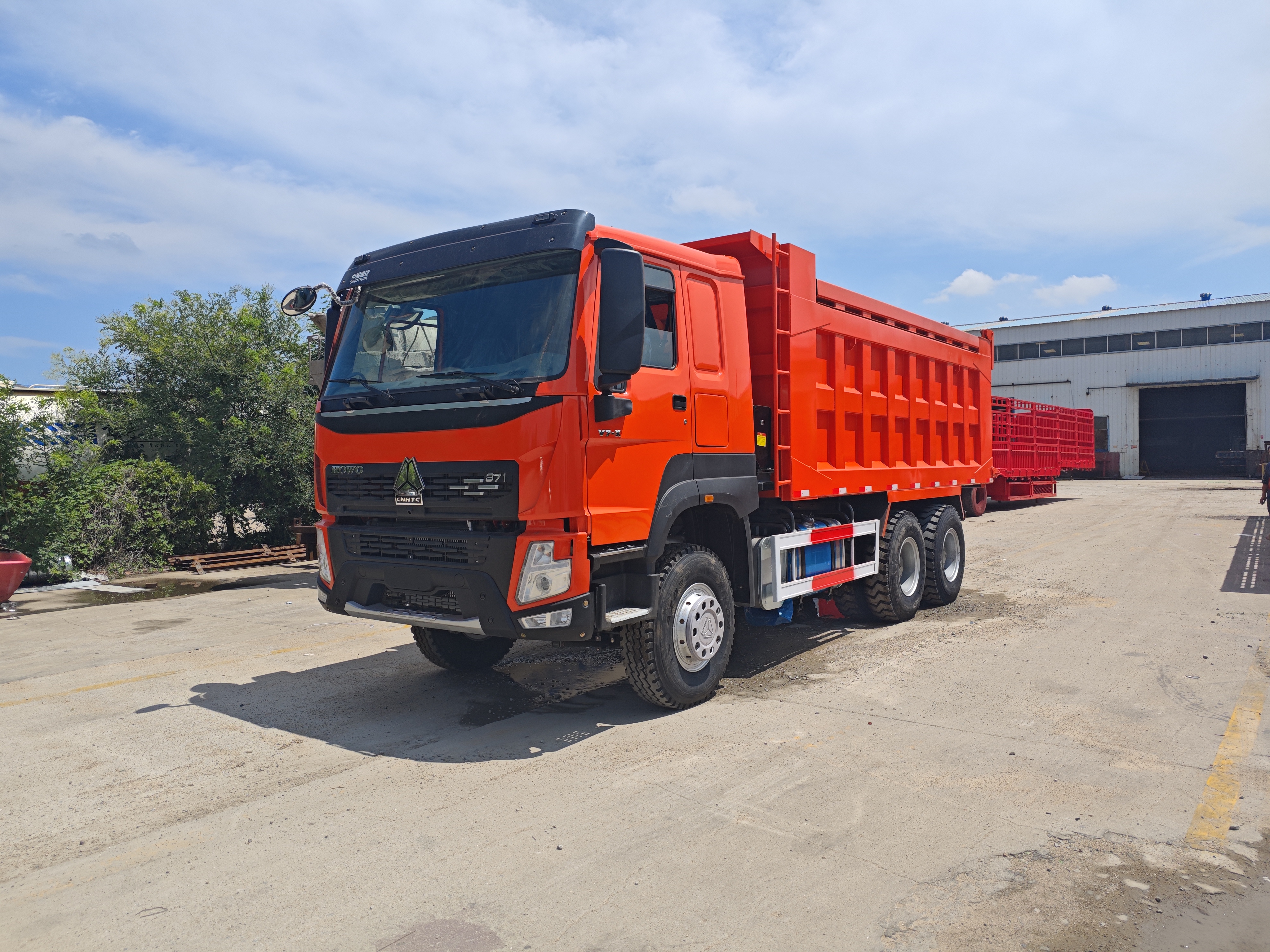 Used HOWO 6×4 Tipper Dump Truck, 336/371/380/420HP Mining Muck Dumper, 21-30T Load Capacity