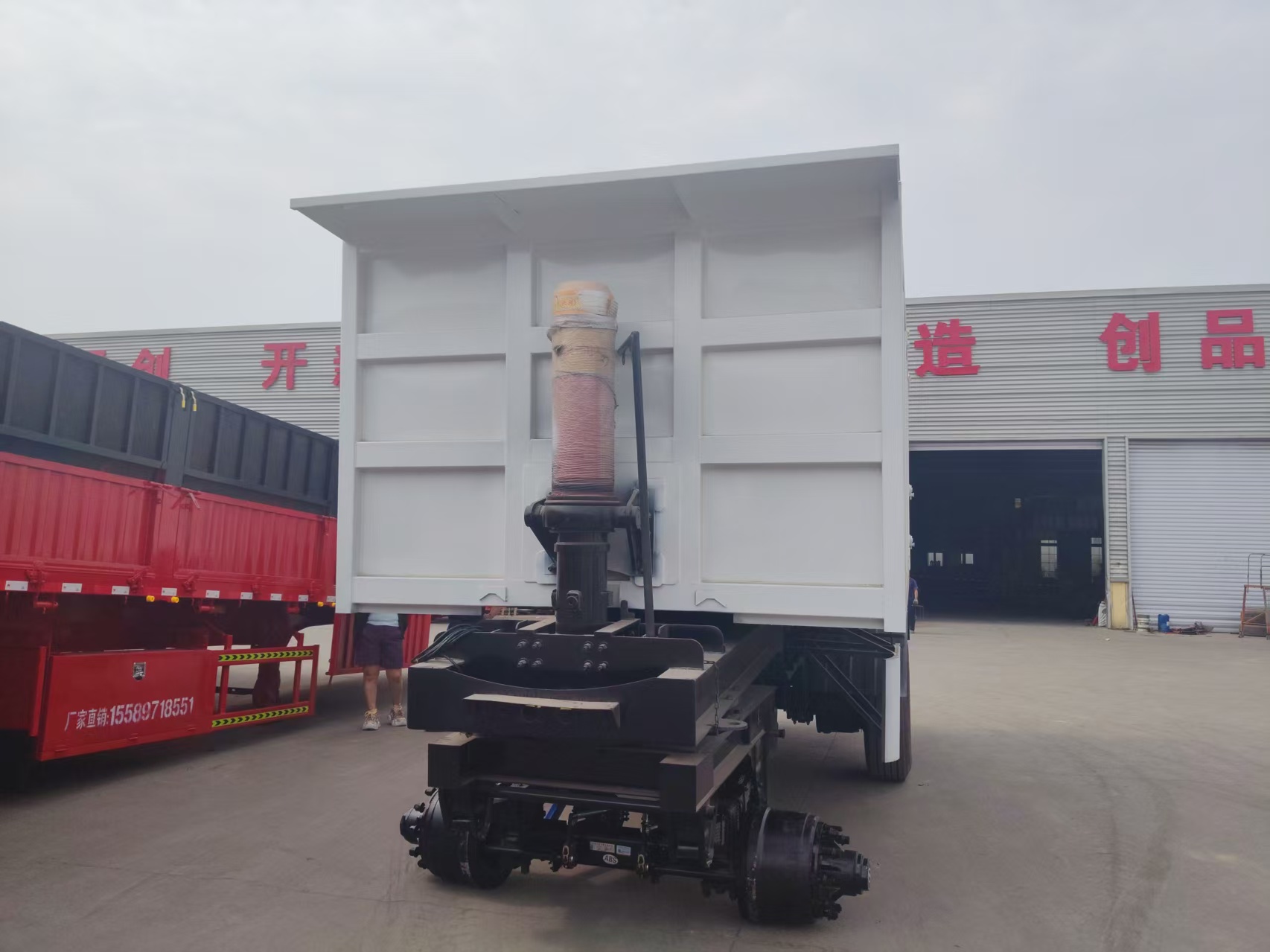 Rear Tipping Dump Semi Trailer for Sand