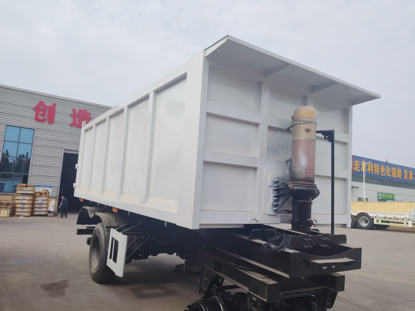 Rear Tipping Dump Semi Trailer for Sand