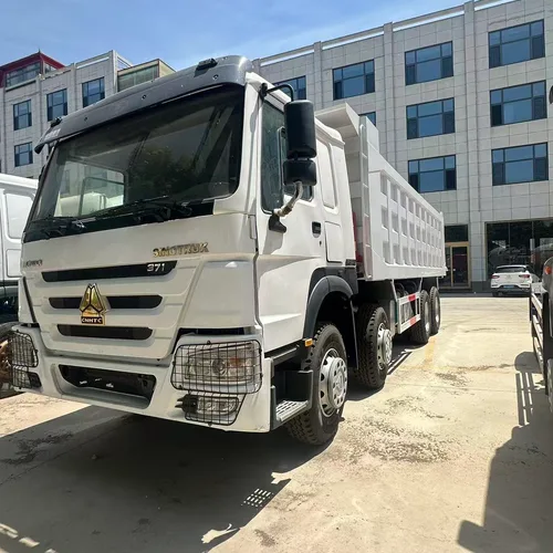 Used SINOTRUK HOWO 8×4 Dump Truck With Weichai 371 Engine Large Volume For Aggregate Transport