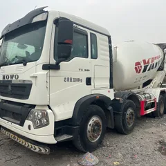 Used 12m³ Concrete Mixer Truck 2020 Howo Watt Mixer Tank Vehicle For Infrastructure Transportation