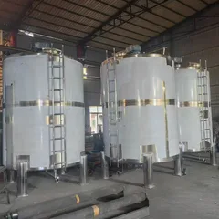 Industrial 5 Ton 304 Stainless Mix Storage Tank Model 2# Vertical Conical Fermentation Blending Tank