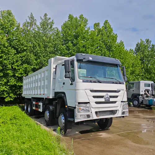 Used HOWO 8×4 4-axle Tipper Dump Truck, 336/371/375/420HP Mining Dumper With 31-40T Load Capacity