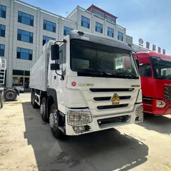 Used SINOTRUK HOWO 8×4 Dump Truck With Weichai 371 Engine Large Volume For Aggregate Transport