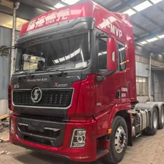 Used Shacman Delong X5000 Tractor Truck, 480HP Weichai 13L Engine, 12-Speed Fast Gearbox with Hydraulic Retarder, 8 Airbag Suspension, Produced Jul 2022, Price 23000 USD