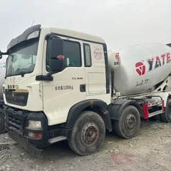 2021 Howo TX340 Yate 12m³ Used Concrete Mixer Truck National V Cement Mixer Transport Truck Price 138000