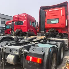 Used Sinotruk Howo TH7 Tractor Truck, MC13 540HP AMT Auto Transmission with Hydraulic Retarder, 8 Airbag Suspension, Made Sep 2022, Price 23000 USD