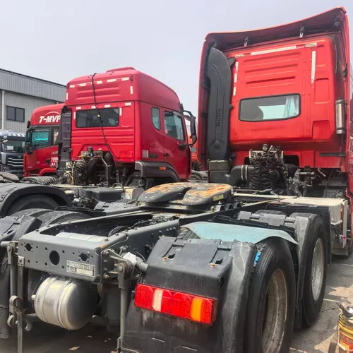 Used Sinotruk Howo TH7 Tractor Truck, MC13 540HP AMT Auto Transmission with Hydraulic Retarder, 8 Airbag Suspension, Made Sep 2022, Price 23000 USD