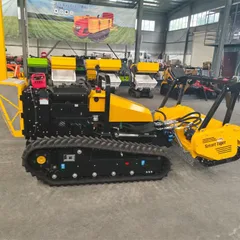 40HP Remote Controlled Land Reclamation Robot for Firebreak Clearing Stump Removal  Wasteland Widening