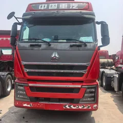 Used Sinotruk Howo TH7 Tractor Truck, MC13 540HP AMT Auto Transmission with Hydraulic Retarder, 8 Airbag Suspension, Made Sep 2022, Price 23000 USD