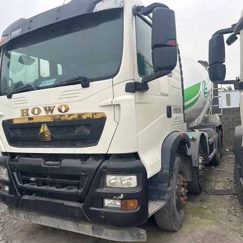 Howo Chassis Lingyu Superstructure 12 Cubic Mixer Truck 2021 Second-Hand Cement Tank Truck For Construction Site