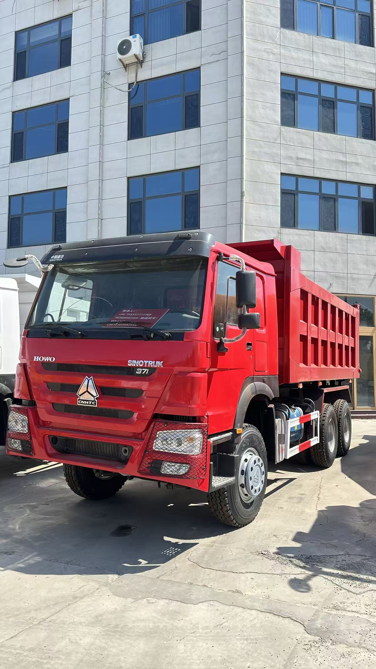 Used SINOTRUK HOWO 6×4 Dump Truck With Weichai 371 Engine For Construction Earthwork Transport