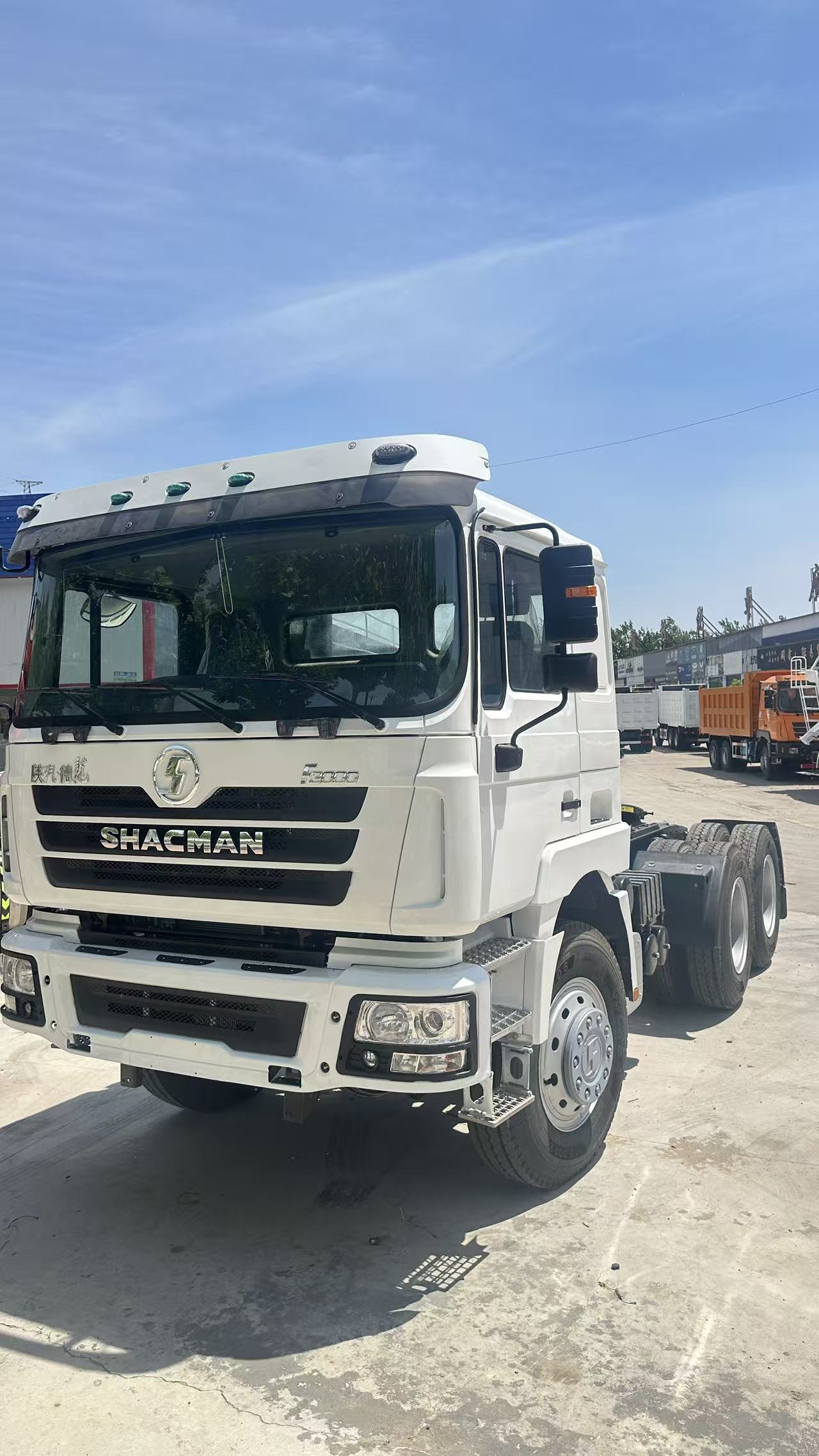 Used SHACMAN F3000 Tractor Head With Weichai High HP Engine For Long-distance Logistics Transport