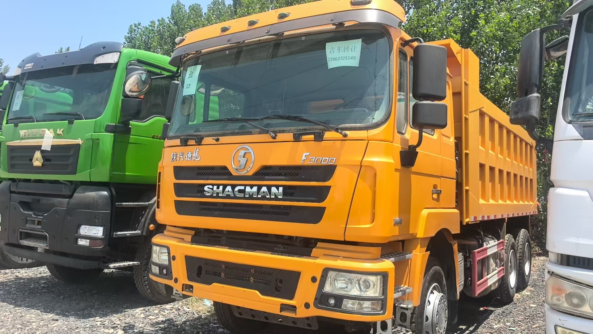 Used Shacman F3000 6x4 Tipper Dump Truck, Weichai 380HP Engine, Heavy Duty Mining Dumper for Africa Central Asia Export
