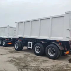 High Strength Steel Rear Dump Semi-Trailer for Mining Material Haulage