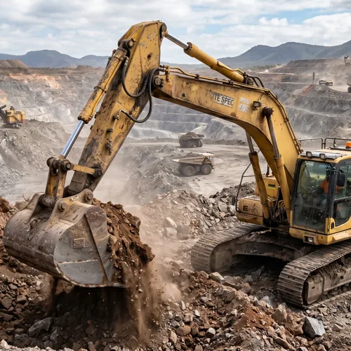 1m³ Bucket Digger | 22 Ton Excavator | Heavy Duty Export