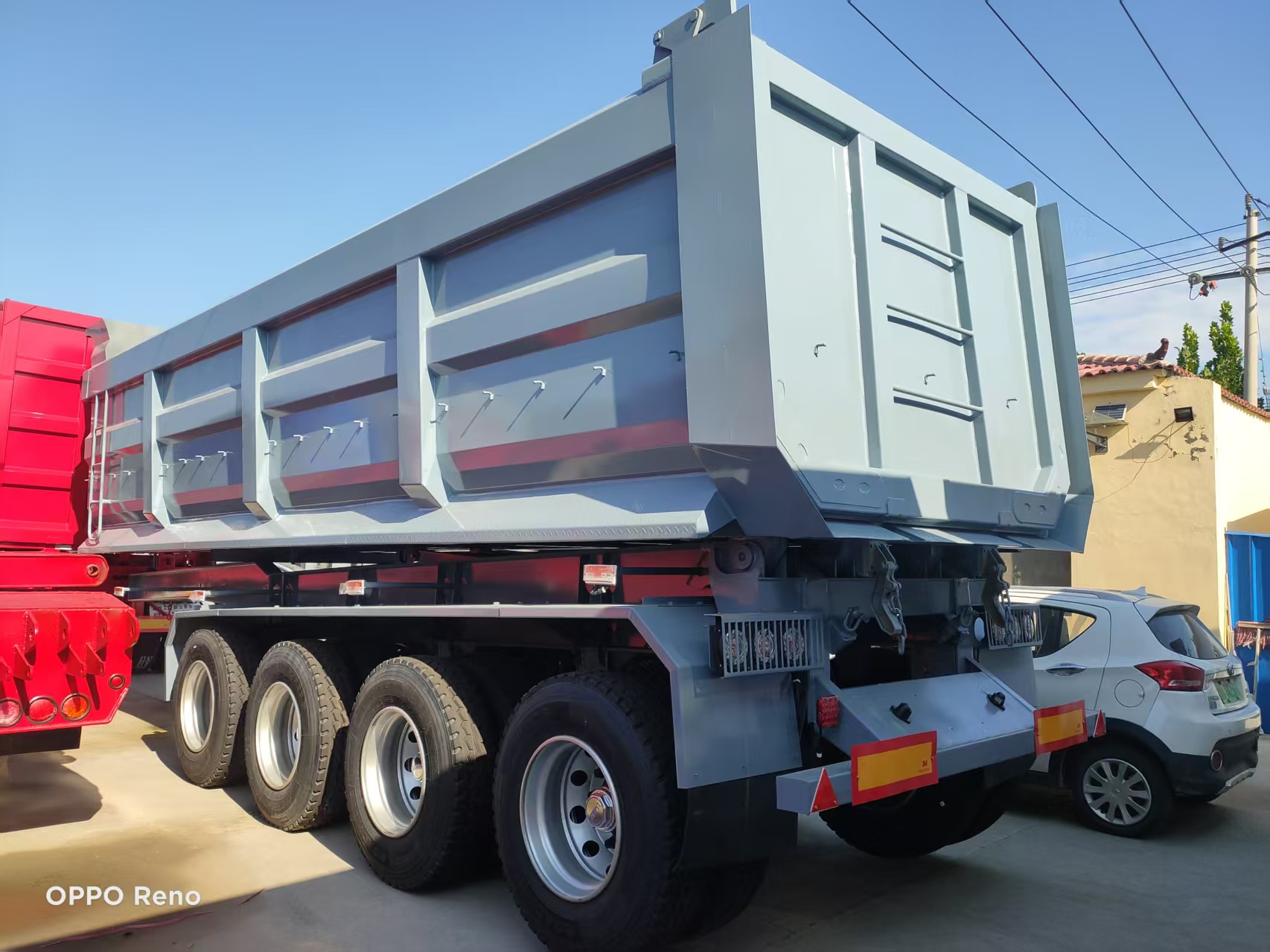 RITAVÒ Heavy Duty Rear Tipper Semi Trailer / Mining Dump Transport Semi-Trailer