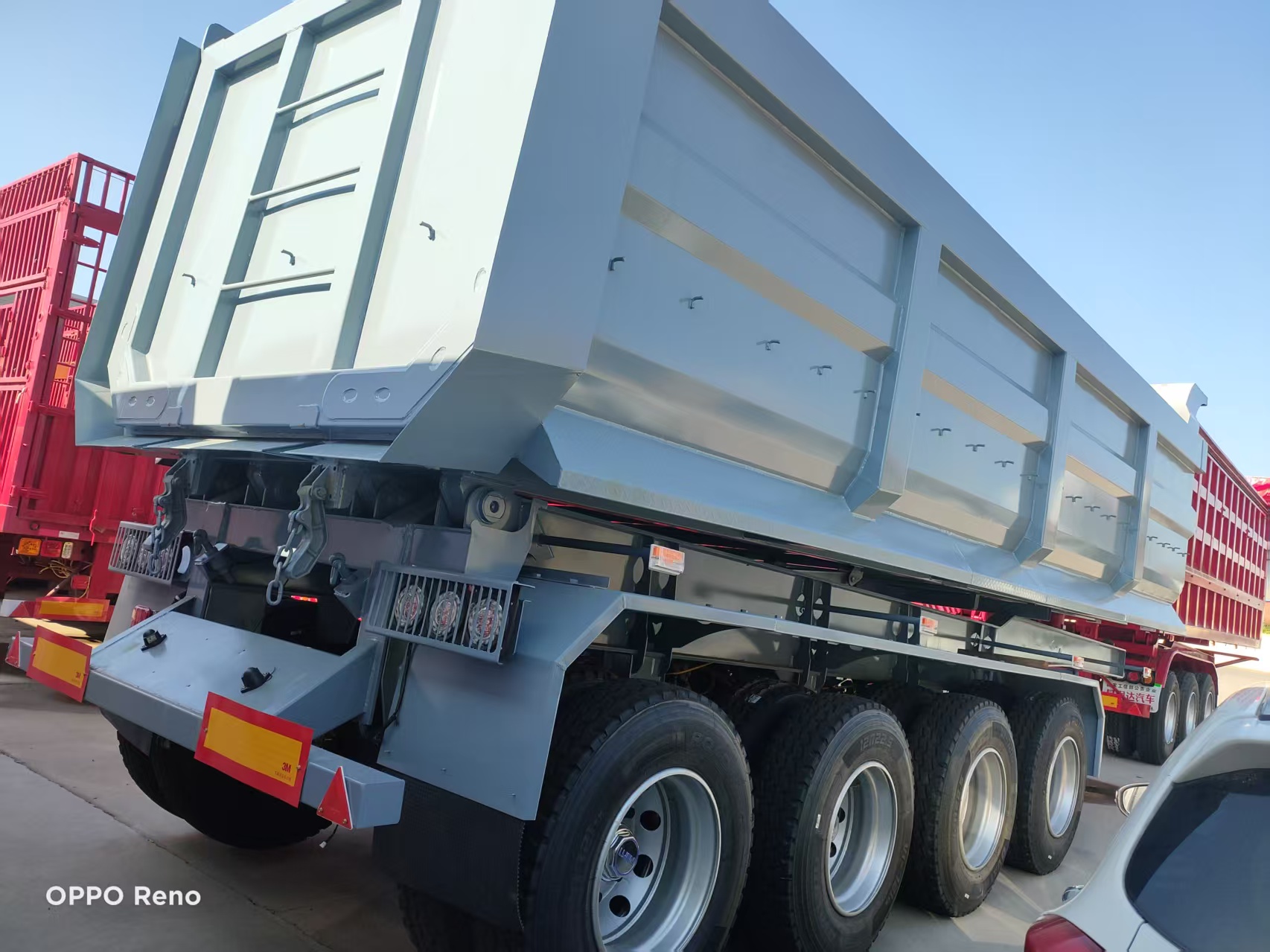 RITAVÒ Heavy Duty Rear Tipper Semi Trailer / Mining Dump Transport Semi-Trailer