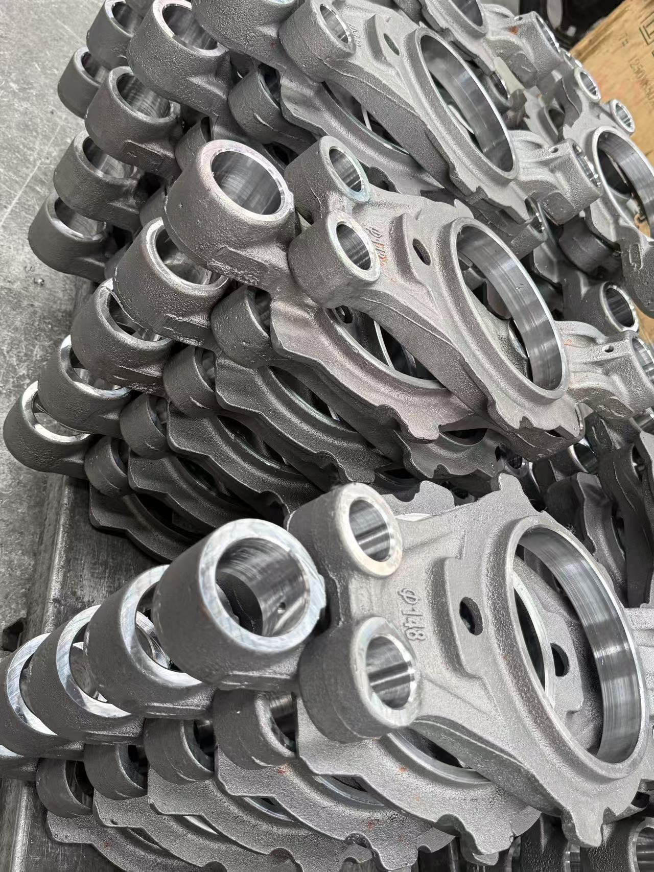 Model 148 FUWA Axle Brake Spider High Strength Cast Bracket For Flatbed Dump Semi-Trailer