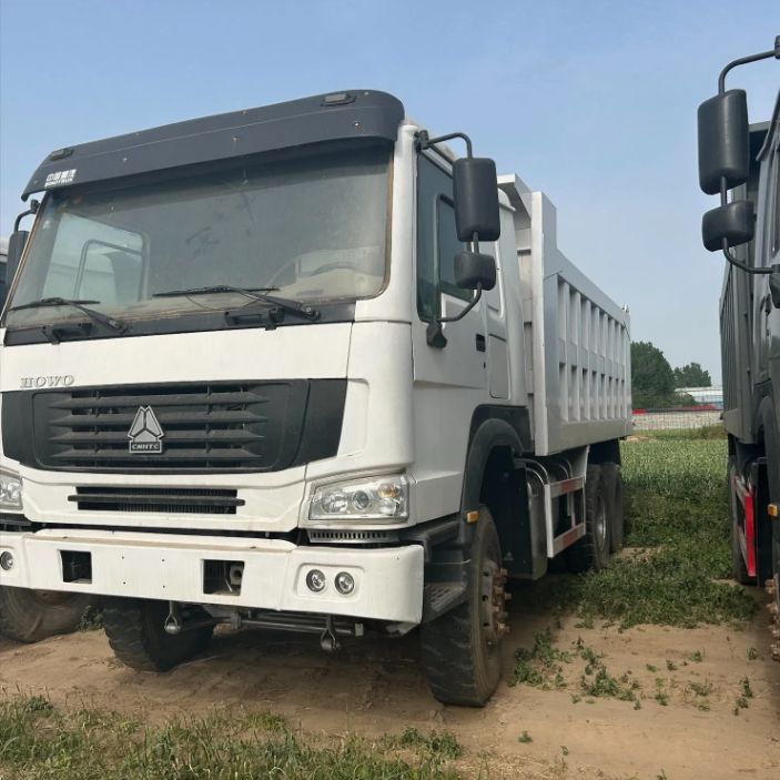 Used HOWO 6×4 Dump Truck 375/380/430HP Construction Tipper Euro3 For Africa Mine Muck Transport