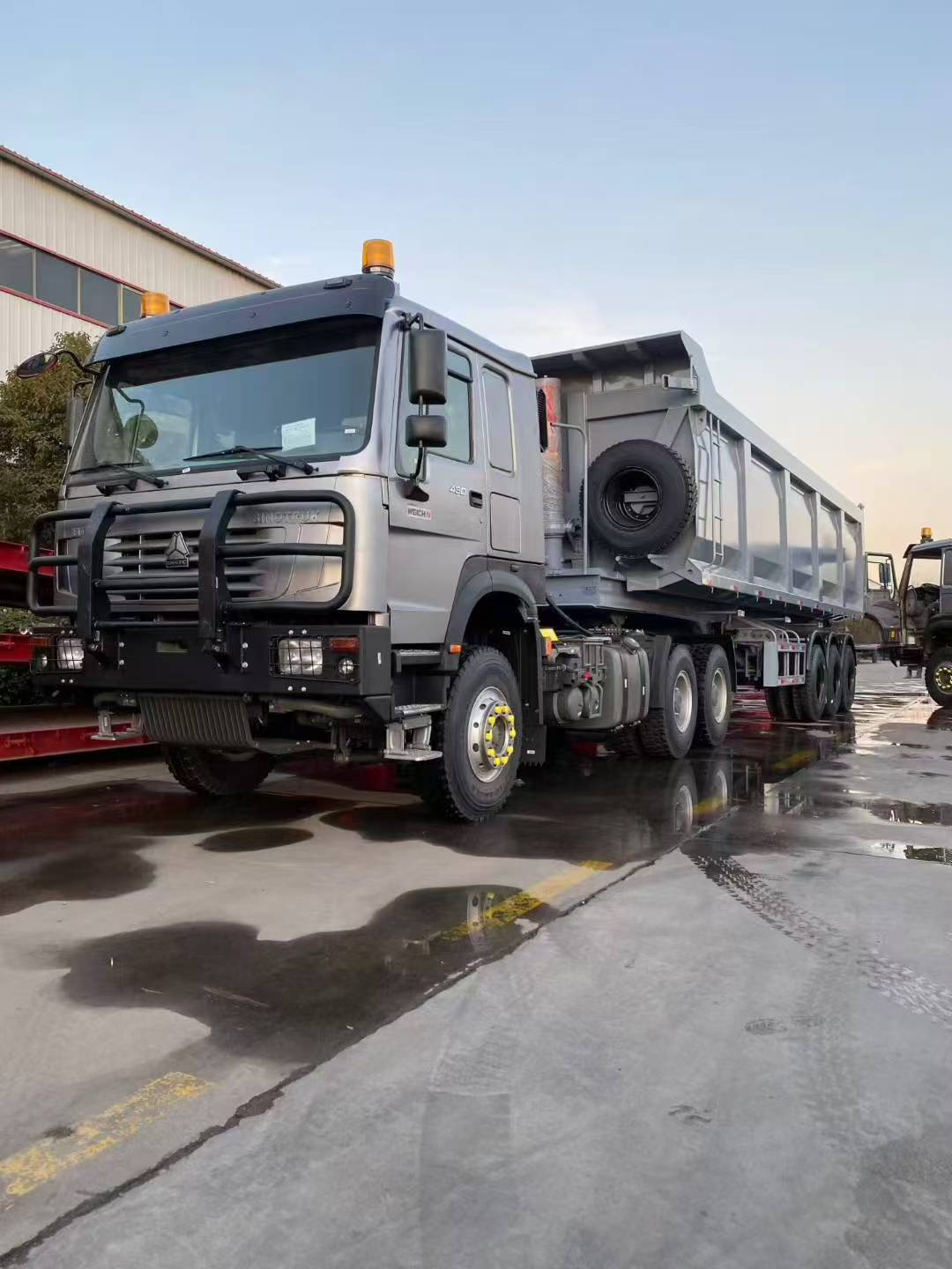 Brand New HOWO 6×6 All Wheel Drive Dump Truck 430HP Off-Road Mining Tipper Euro3 For Africa Mine Transport