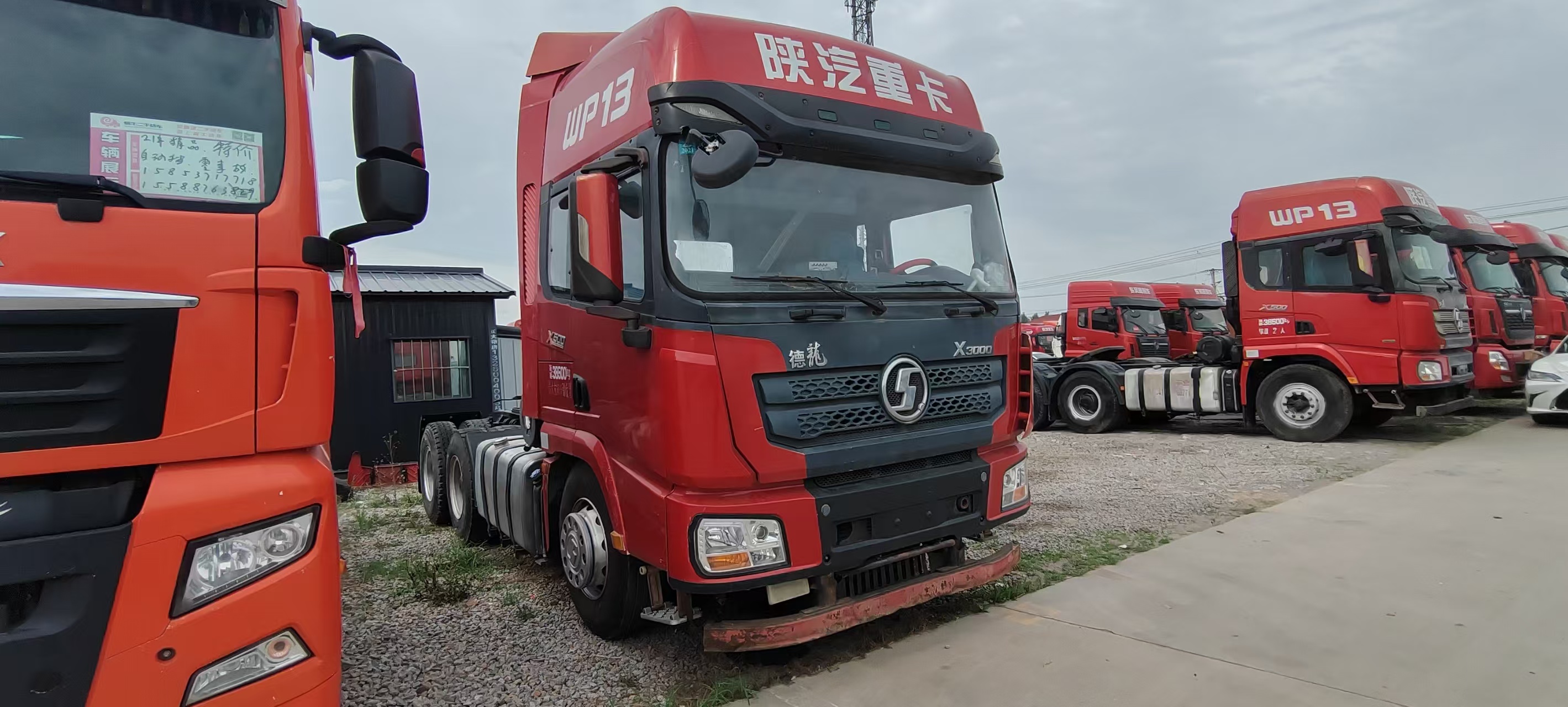 Used SHACMAN X3000 Heavy Truck With Weichai 500HP & Fast Transmission In Stock For Freight Transport