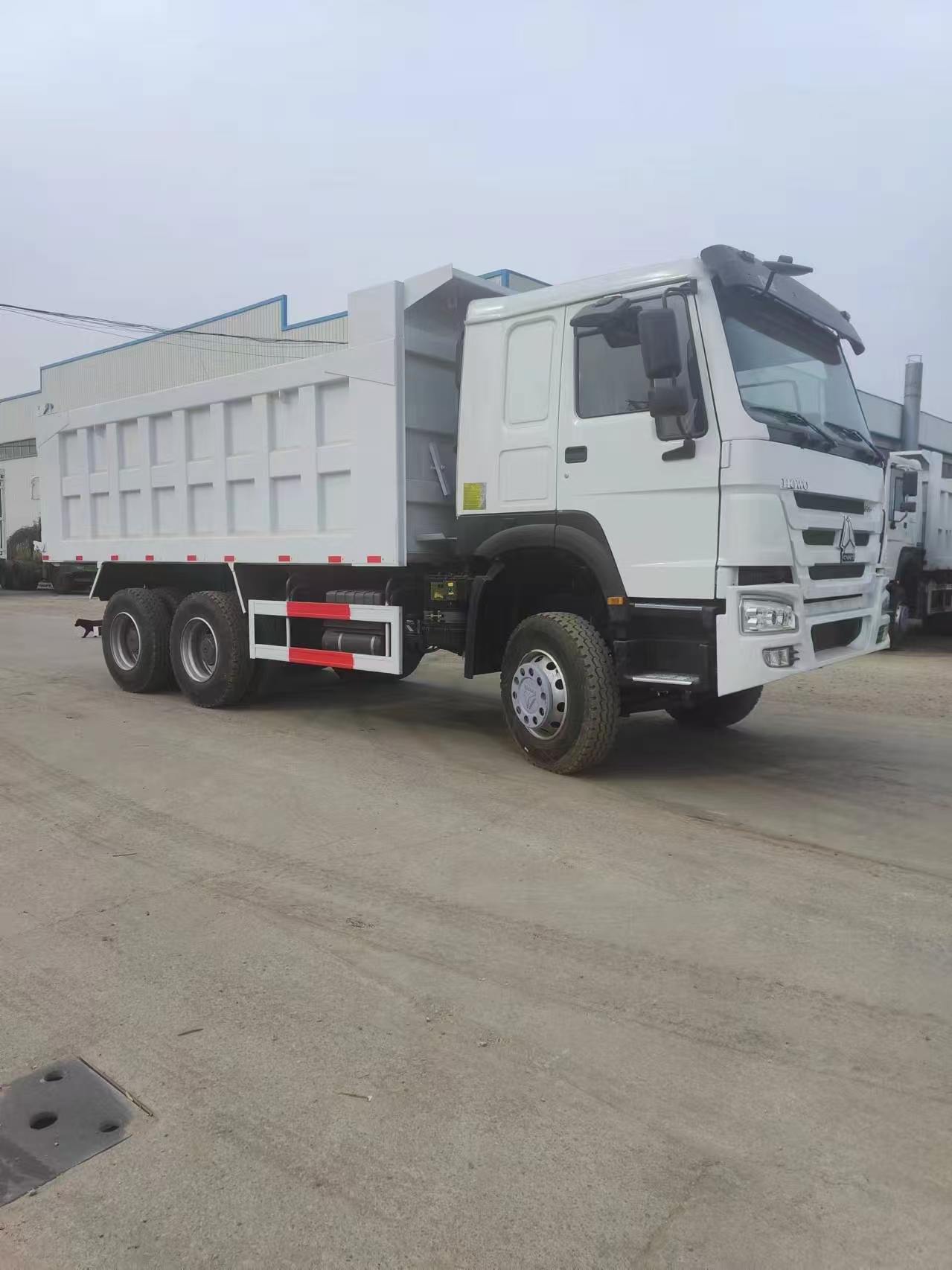 Sinotruk Howo 6x4 Heavy Engineering Dumper Second-Hand Mine Tipper For Central Asia Export
