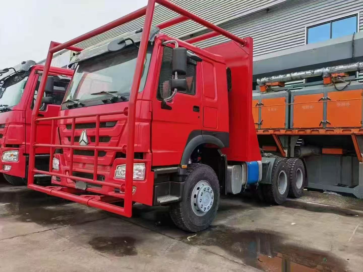 Second-Hand HOWO 6×4 Truck Tractor Long-Distance Freight Hauler Complete Documents For Transfer & Export