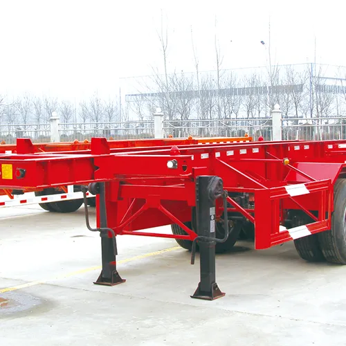 Export Skeleton Semi-Trailer Mechanical/Air Suspension Container Transport Skeleton Truck New Ready Stock