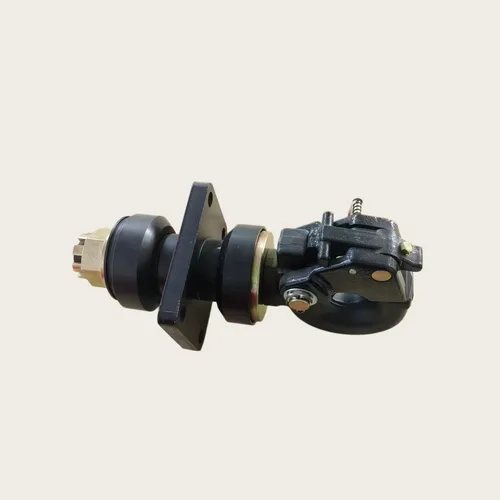 WEQ75 Dual Rubber Shock Absorbing Pintle Hook For Large Mine Dump & Oversize Transport Semi-Trailer