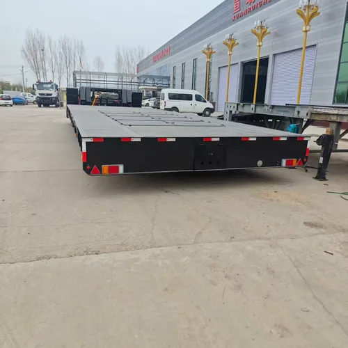 Factory Price Detachable Gooseneck Lowbed Trailer 120 Ton Hydraulic Lowboy Semi Trailer for Excavator Transport