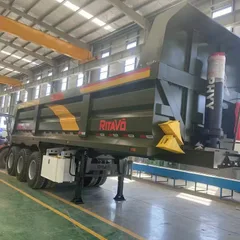 RITAVÒ Heavy Duty Rear Tipper Semi Trailer / Mining Dump Transport Semi-Trailer