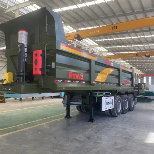 RITAVÒ Heavy Duty Rear Tipper Semi Trailer / Mining Dump Transport Semi-Trailer