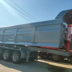 RITAVÒ Heavy Duty Rear Tipper Semi Trailer / Mining Dump Transport Semi-Trailer