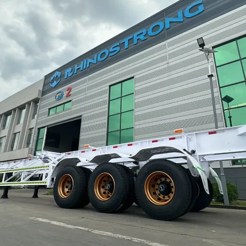 Export Skeleton Semi-Trailer Mechanical/Air Suspension Container Transport Skeleton Truck New Ready Stock