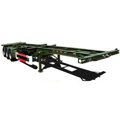 Export Skeleton Semi-Trailer Mechanical/Air Suspension Container Transport Skeleton Truck New Ready Stock