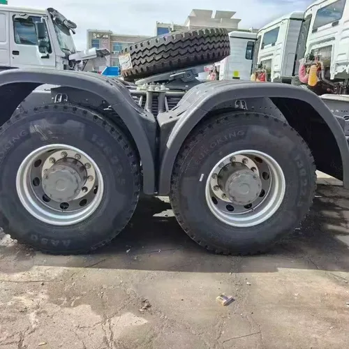 Used HOWO TX 6×4 Tractor Head Double Rear Axle Semi-Truck Tractor For Container & Tank Trailer Price 120000 RMB